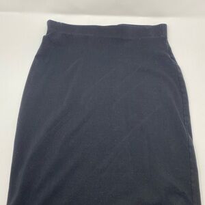 Women's Black Stretch Pencil Skirt